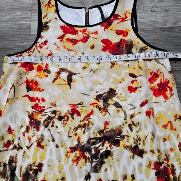 Kensie Abstract Floral & Animal Print Sleeveless Dress - Picture 5 of 8